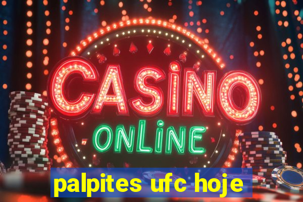 palpites ufc hoje